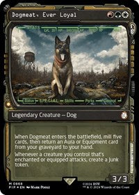 Dogmeat, Ever Loyal (Showcase) (Surge Foil) (868) [Universes Beyond: Fallout]
