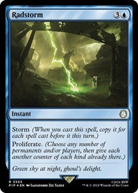 Radstorm (Surge Foil) (565) [Universes Beyond: Fallout]