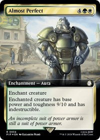 Almost Perfect (Extended Art) (Surge Foil) (934) [Universes Beyond: Fallout]
