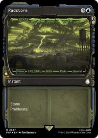 Radstorm (Showcase) (Surge Foil) (857) [Universes Beyond: Fallout]