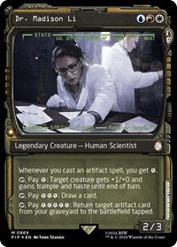 Dr. Madison Li (Showcase) (Surge Foil) (869) [Universes Beyond: Fallout]