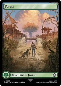 Forest (0853) (Surge Foil) (853) [Universes Beyond: Fallout]