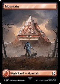 Mountain (0851) (Surge Foil) (851) [Universes Beyond: Fallout]