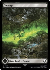 Swamp (0850) (Surge Foil) (850) [Universes Beyond: Fallout]