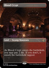 Blood Crypt (Borderless) (274) [Ravnica: Clue Edition]