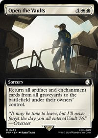 Open the Vaults (Extended Art) (455) [Universes Beyond: Fallout]