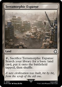 Terramorphic Expanse (Surge Foil) (841) [Universes Beyond: Fallout]