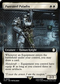 Puresteel Paladin (Extended Art) (456) [Universes Beyond: Fallout]