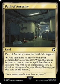 Path of Ancestry (Surge Foil) (807) [Universes Beyond: Fallout]