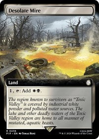 Desolate Mire (Extended Art) (438) [Universes Beyond: Fallout]