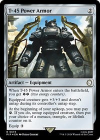 T-45 Power Armor (Surge Foil) (673) [Universes Beyond: Fallout]