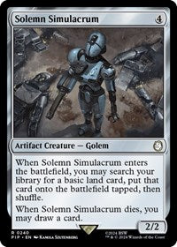 Solemn Simulacrum (240) [Universes Beyond: Fallout]