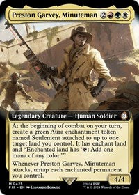 Preston Garvey, Minuteman (Extended Art) (425) [Universes Beyond: Fallout]