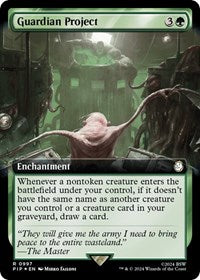 Guardian Project (Extended Art) (Surge Foil) (997) [Universes Beyond: Fallout]