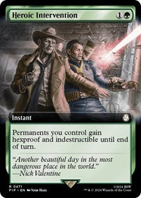 Heroic Intervention (Extended Art) (471) [Universes Beyond: Fallout]
