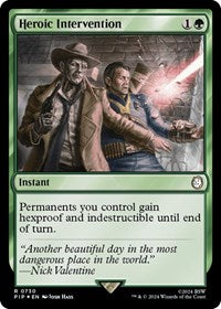 Heroic Intervention (Surge Foil) (730) [Universes Beyond: Fallout]