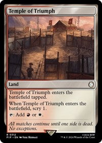 Temple of Triumph (312) [Universes Beyond: Fallout]