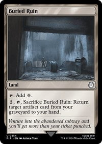 Buried Ruin (254) [Universes Beyond: Fallout]