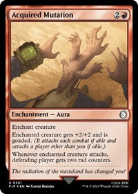 Acquired Mutation (Surge Foil) (581) [Universes Beyond: Fallout]