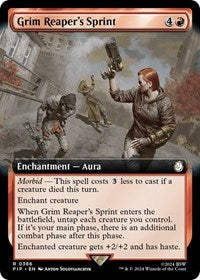 Grim Reaper's Sprint (Extended Art) (386) [Universes Beyond: Fallout]