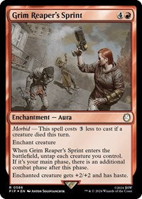 Grim Reaper's Sprint (Surge Foil) (586) [Universes Beyond: Fallout]