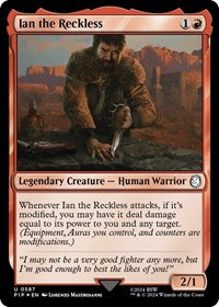 Ian the Reckless (Surge Foil) (587) [Universes Beyond: Fallout]