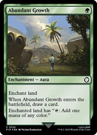 Abundant Growth (Surge Foil) (722) [Universes Beyond: Fallout]