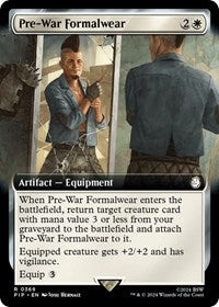 Pre-War Formalwear (Extended Art) (369) [Universes Beyond: Fallout]