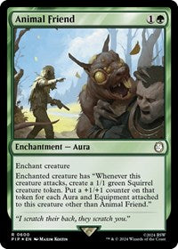 Animal Friend (Surge Foil) (600) [Universes Beyond: Fallout]