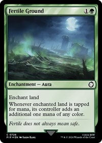 Fertile Ground (Surge Foil) (726) [Universes Beyond: Fallout]