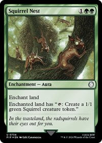 Squirrel Nest (Surge Foil) (734) [Universes Beyond: Fallout]