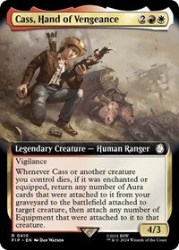 Cass, Hand of Vengeance (Extended Art) (410) [Universes Beyond: Fallout]