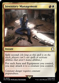 Inventory Management (Surge Foil) (633) [Universes Beyond: Fallout]