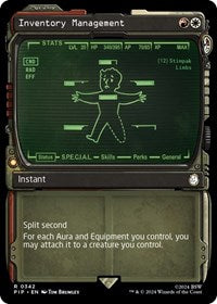 Inventory Management (Showcase) (342) [Universes Beyond: Fallout]
