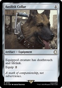 Basilisk Collar (Surge Foil) (753) [Universes Beyond: Fallout]
