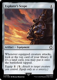Explorer's Scope (Surge Foil) (759) [Universes Beyond: Fallout]