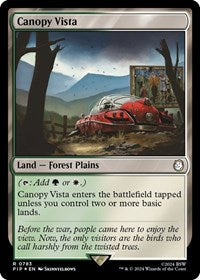 Canopy Vista (Surge Foil) (783) [Universes Beyond: Fallout]