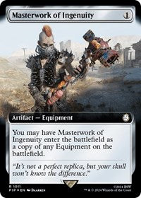 Masterwork of Ingenuity (Extended Art) (Surge Foil) (1011) [Universes Beyond: Fallout]