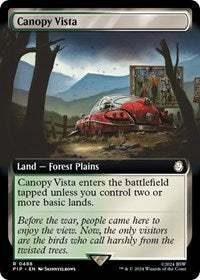 Canopy Vista (Extended Art) (488) [Universes Beyond: Fallout]