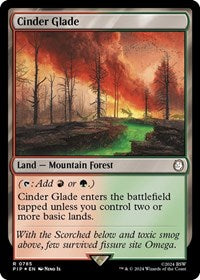 Cinder Glade (Surge Foil) (785) [Universes Beyond: Fallout]