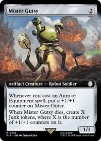 Mister Gutsy (Extended Art) (433) [Universes Beyond: Fallout]