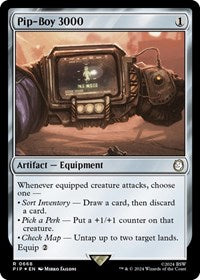 Pip-Boy 3000 (Surge Foil) (668) [Universes Beyond: Fallout]