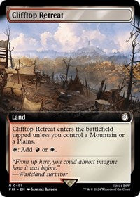 Clifftop Retreat (Extended Art) (491) [Universes Beyond: Fallout]