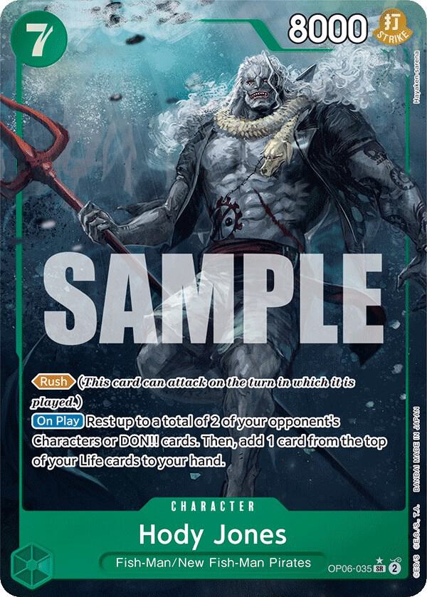 Hody Jones (035) (Alternate Art) (OP06-035) [Wings of the Captain]