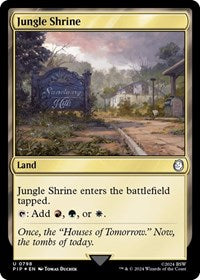 Jungle Shrine (Surge Foil) (798) [Universes Beyond: Fallout]