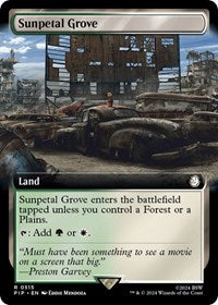 Sunpetal Grove (Extended Art) (515) [Universes Beyond: Fallout]