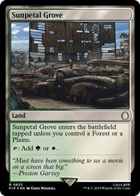 Sunpetal Grove (Surge Foil) (825) [Universes Beyond: Fallout]