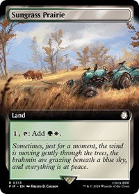Sungrass Prairie (Extended Art) (513) [Universes Beyond: Fallout]