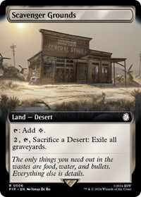 Scavenger Grounds (Extended Art) (506) [Universes Beyond: Fallout]