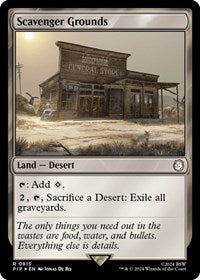 Scavenger Grounds (Surge Foil) (815) [Universes Beyond: Fallout]